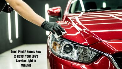 Don't Panic! Here's How to Reset Your LDV's Service Light in Minutes