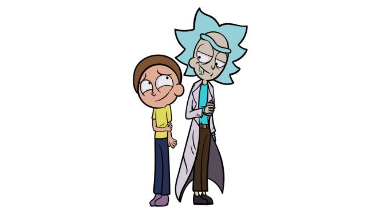 Draw Rick and Morty