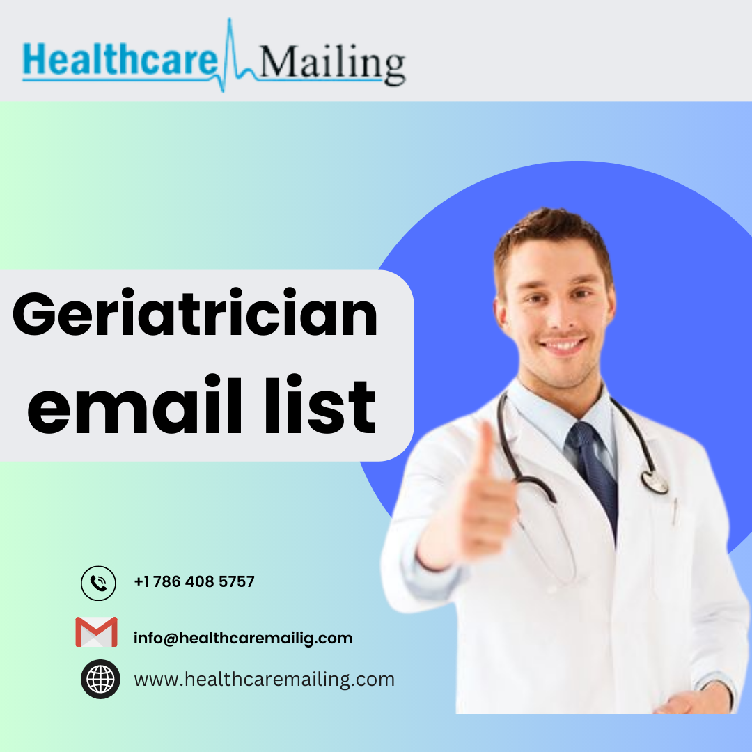 geriatrician email list