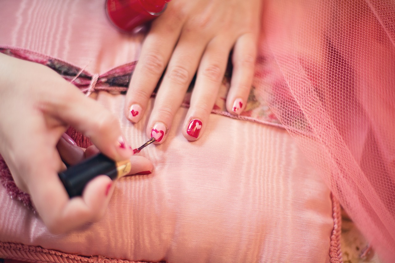 spring inspired nails