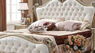 Antique Luxury Italian Classic Chinioti bed set