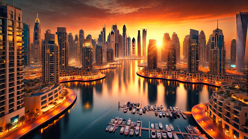 Photographing Dubai’s Marina: Balancing Daylight and Urban Lights for Stunning Results